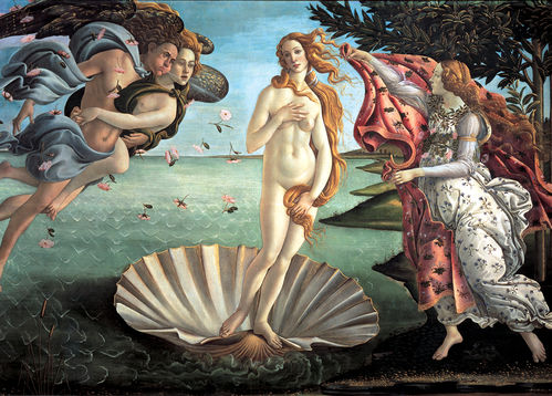 NACIMIENTO DE VENUS - BOTTICELLI