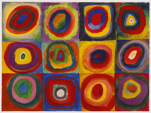 ESTUDIO SOBRE EL COLOR - KANDINSKY