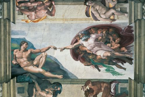 LA CREACION DEL HOMBRE - MICHELANGELO