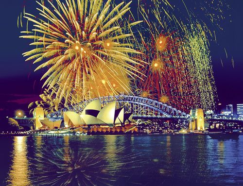 FUEGOS ARTIFICIALES EN SIDNEY