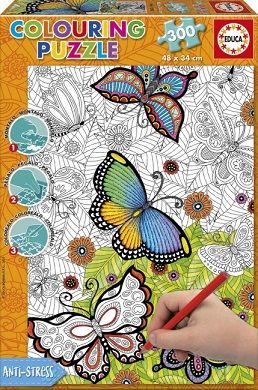 ALL GOOD THINGS-COLOURING PUZZLE