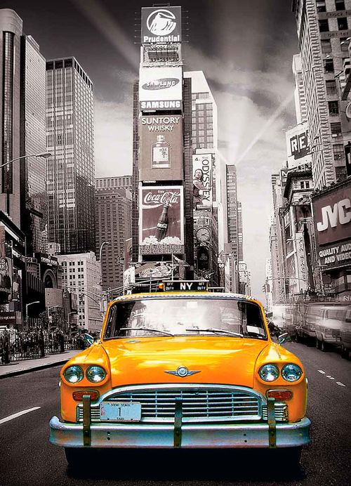 NEW YORK- TAXI AMARILLO