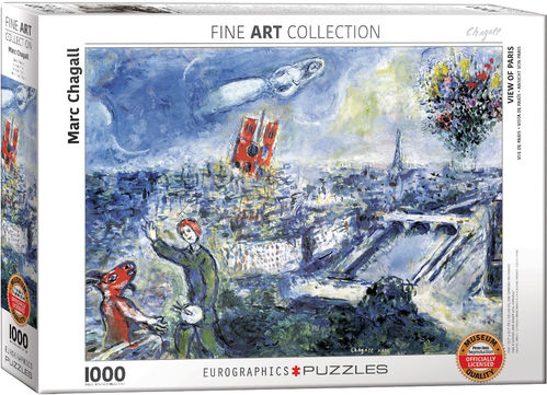 VISTA DE PARÍS - MARC CHAGALL