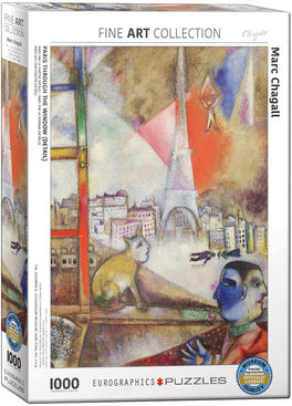 PARÍS POR LA VENTANA - MARC CHAGALL