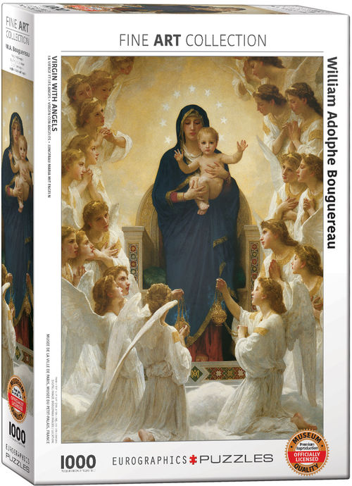 VIRGEN CON ANGELES- BOUGUEREAU