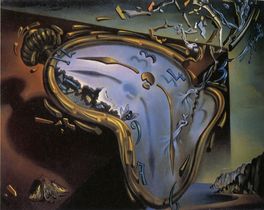 RELOJ BLANDO EN EL MOMENTO DE SU PRIMERA EXPLOSIÓN- SALVADOR DALI