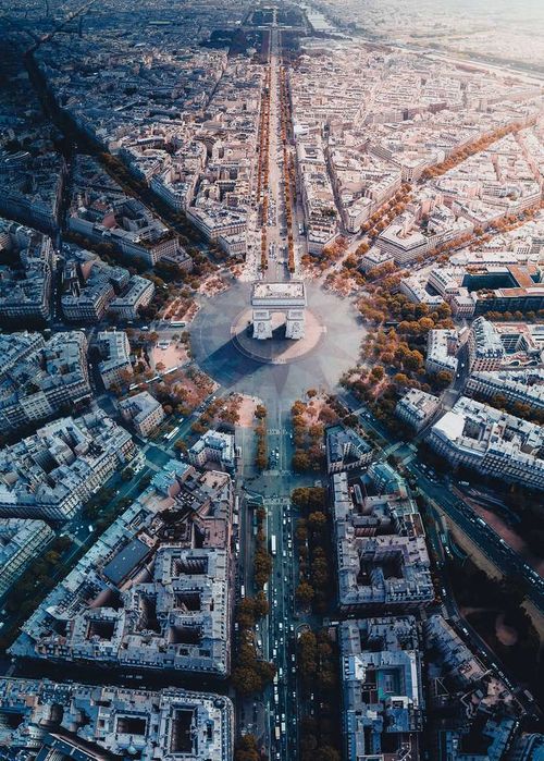 PARIS DESDE ARRIBA