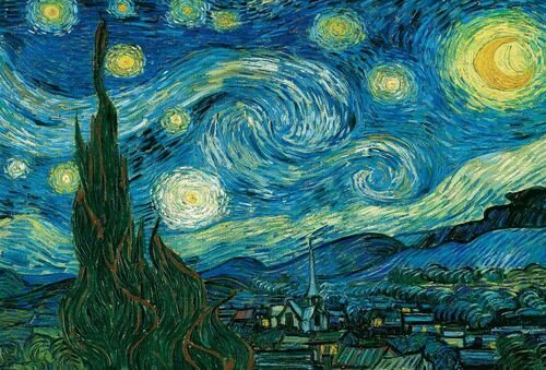 NOCHE ESTRELLADA- VAN GOGH