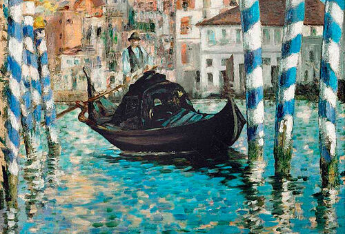 EL GRAN CANAL DE VENECIA - EDOUARD MANET