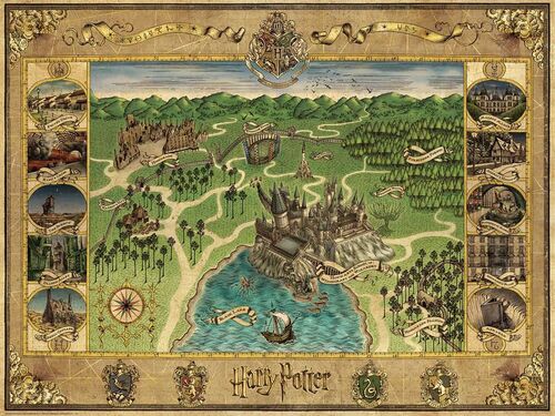 MAPA DE HOGWARTS