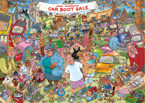 CAR BOOT CAPERS!- WASGIJ