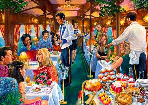 DINNER ON BOARD