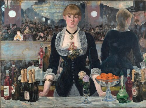 AL BAR DE LA FOLIES - BERGÈRE - MANET