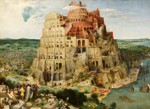 LA TORRE DE BABEL - BRUEGHEL