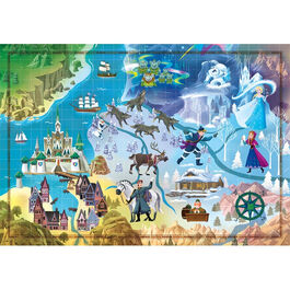 FROZEN - DISNEY MAP
