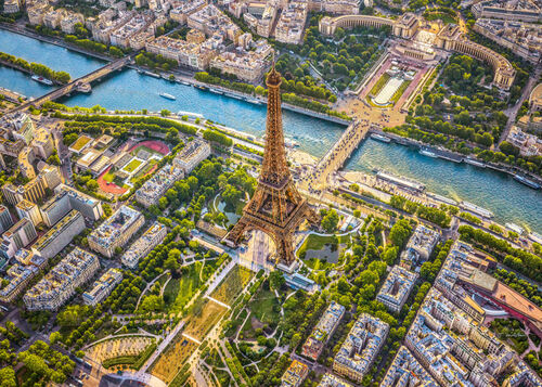 VISTAS DE LA TORRE EIFFEL DE PARIS