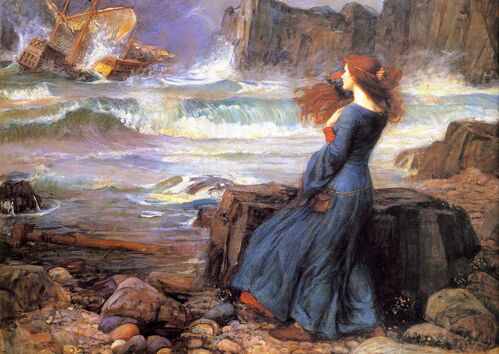 MIRANDA EN LA TEMPESTAD