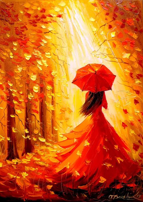 SEÑORA EN OTOÑO