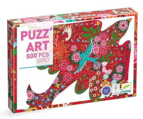 PUZZLE ART PAJARO