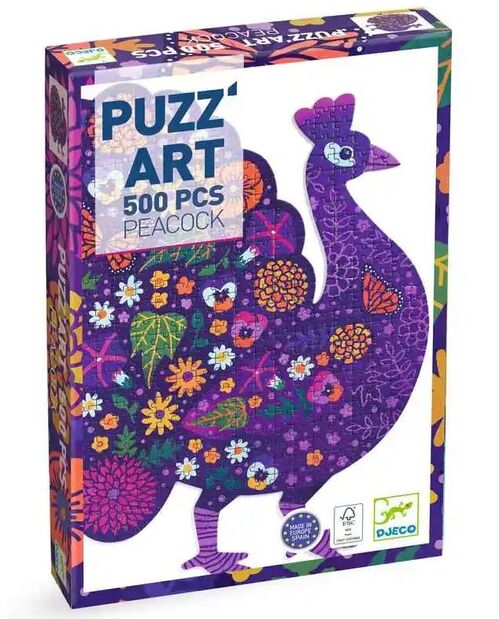 PUZZLE ART PAVO REAL
